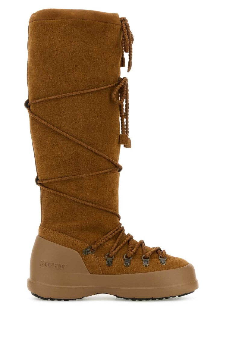 Moon Boot Camel Suede Luna Boots