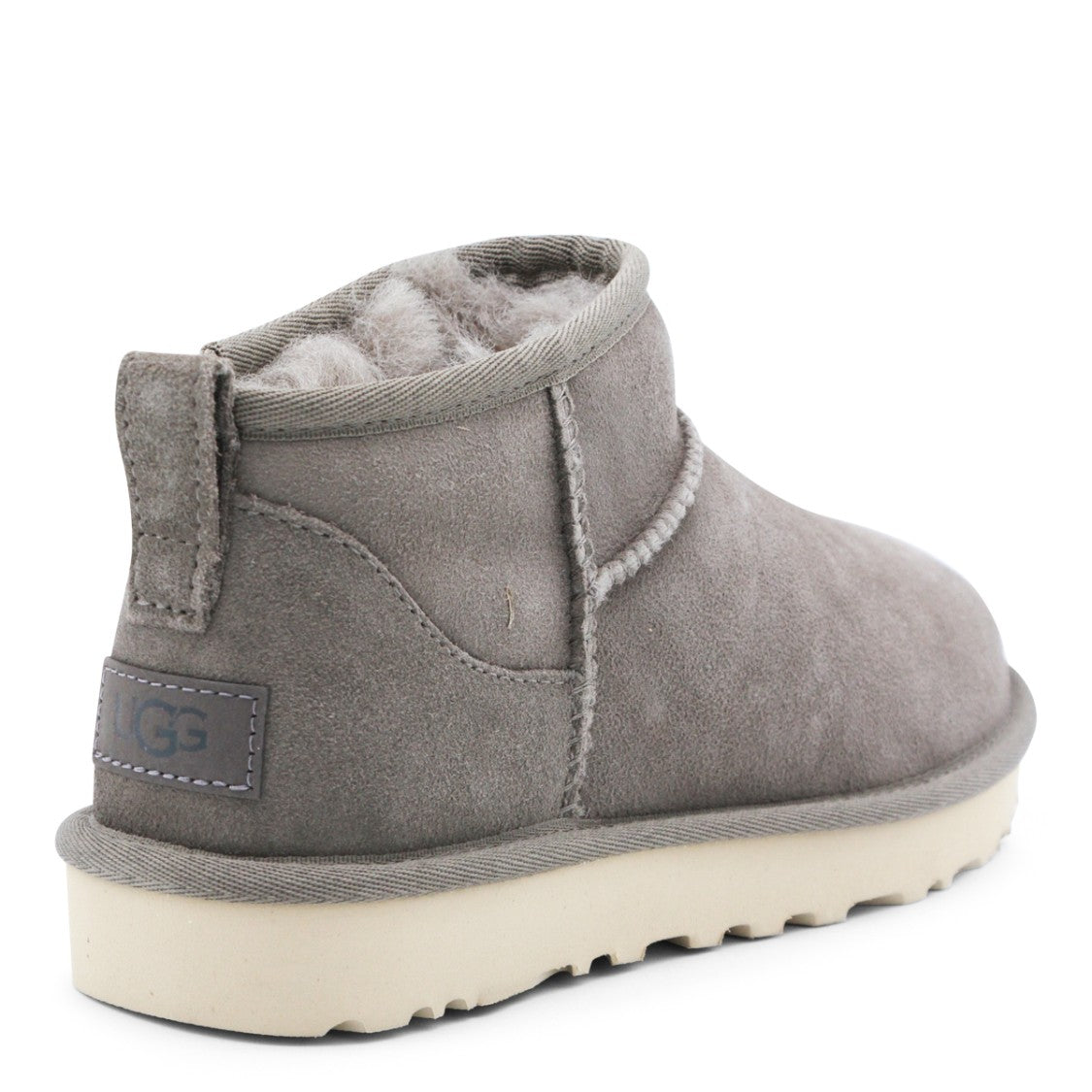 Ugg Grey Ultra Mini Shearling Boots