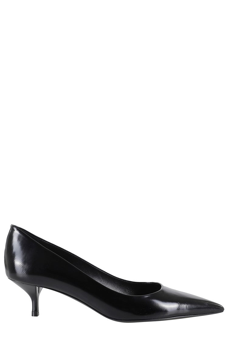 Stuart Weitzman Decolletè Power 50 Black Pump
