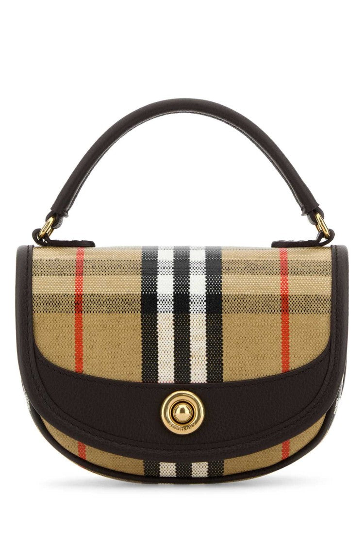 Burberry Printed Canvas Handbag