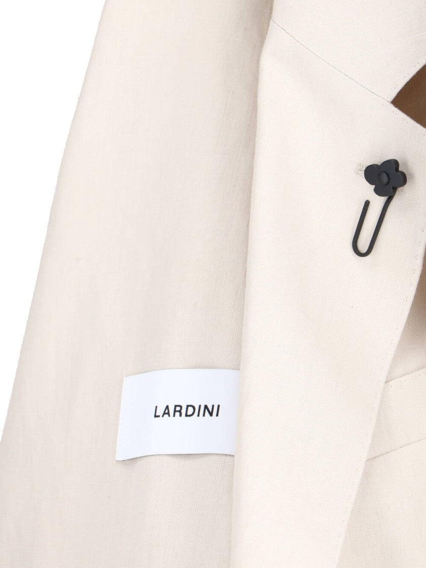 Lardini Single-Breasted Blazer White