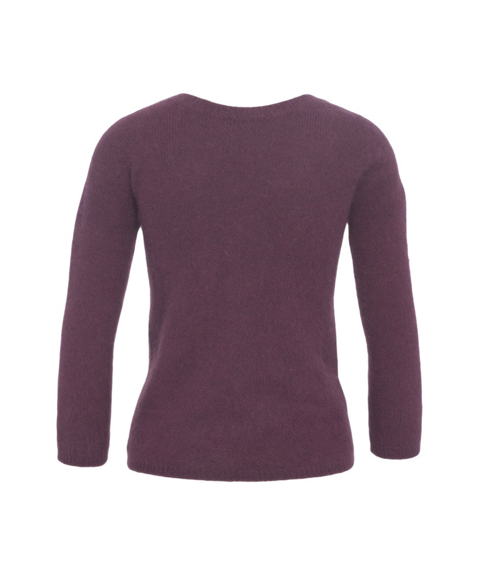 Roberto Collina V-Neck Sweater With Soft Texture And Timeless Design