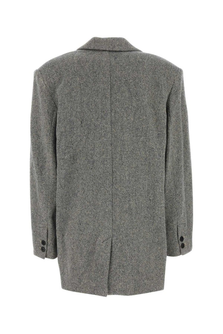 Isabel Marant Étoile Embroidered Wool Blend Cikaito Blazer