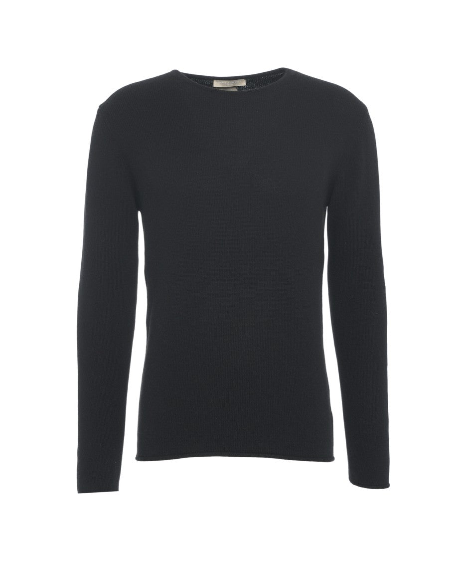 Daniele Fiesoli Cashmere Sweater With Classic Crew Neckline