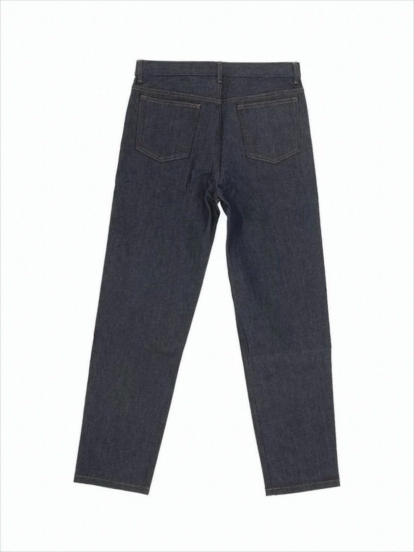 A.P.C. Dark Indigo Straight-Leg Denim Pants