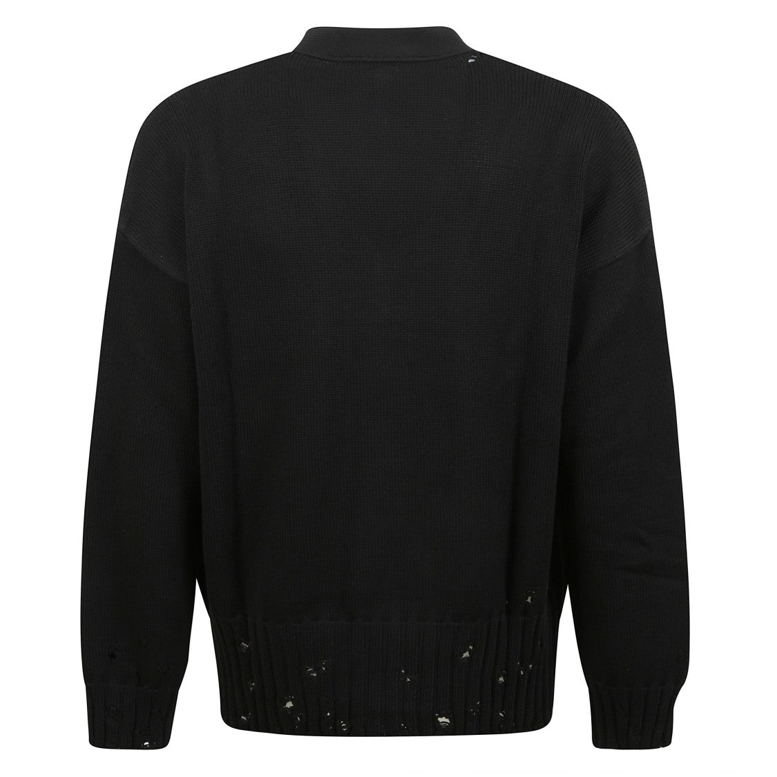 Marni Button-Up Cardigan With Ribbed Hem And Cuffs