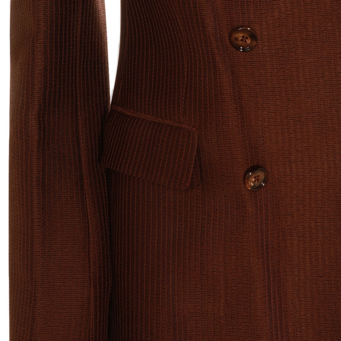 Tagliatore Double-Breasted Tailored Jacket With Textured Finish