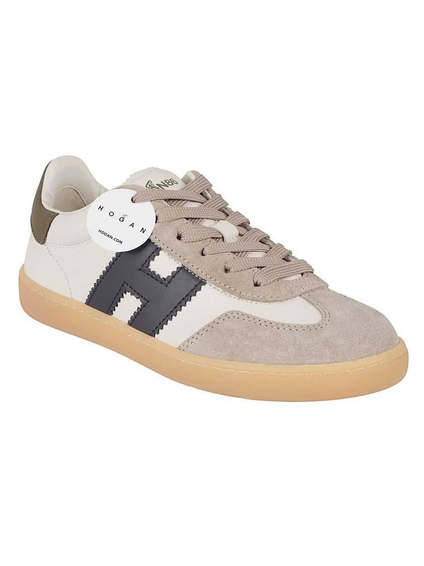Hogan Low-Top Sneakers With Suede And Leather Panels