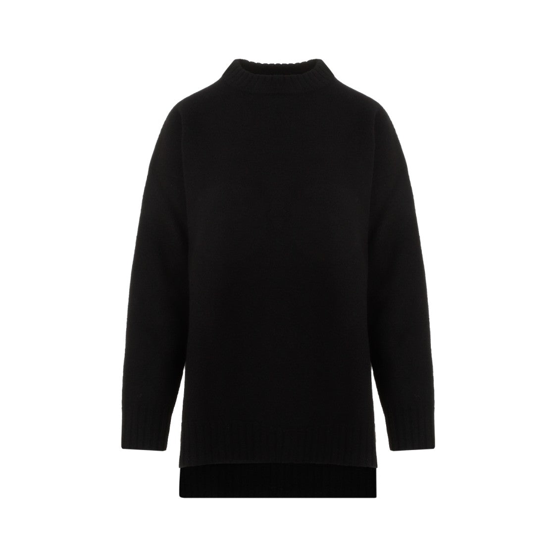 Jil Sander Black Wool Pullover
