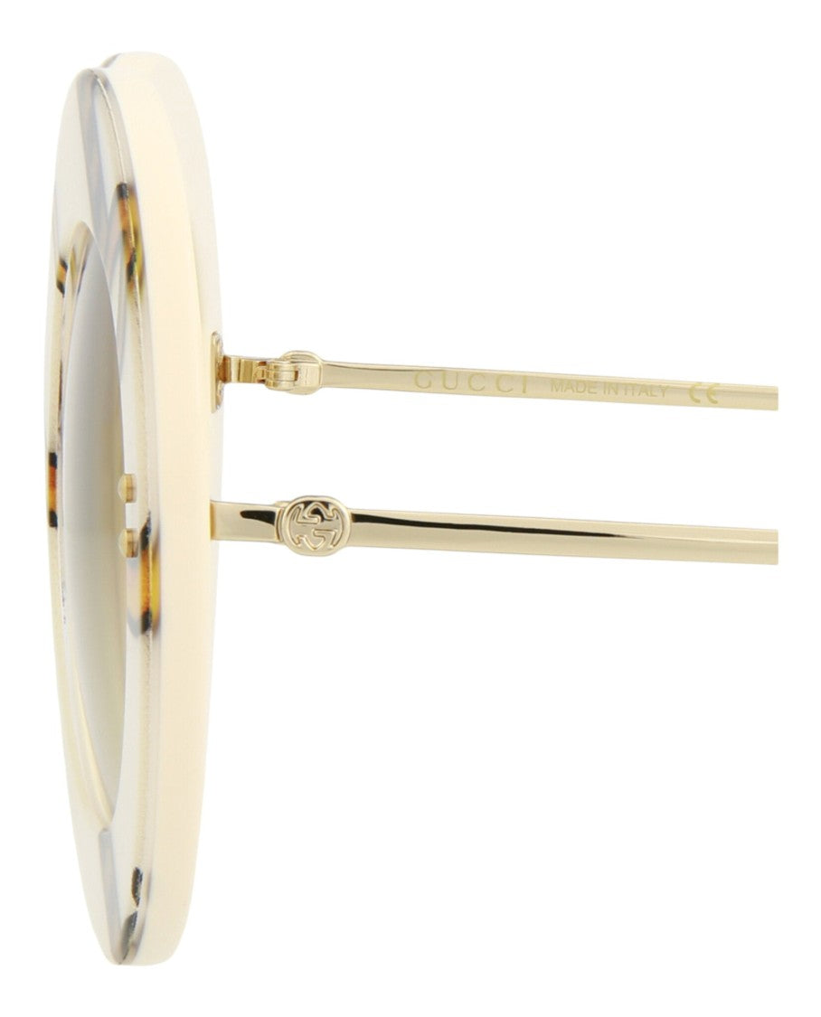 Gucci Round-Frame Acetate Sunglasses