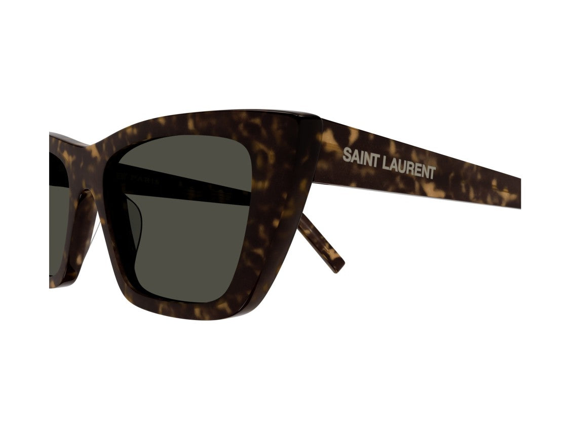 Saint Laurent Sl 276 Mica Oversized Square Tortoiseshell Sunglasses