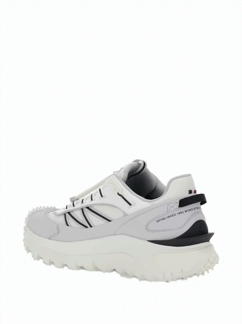 Moncler Rugged White Sneakers With Gore-Tex Technology And Enhanced Grip