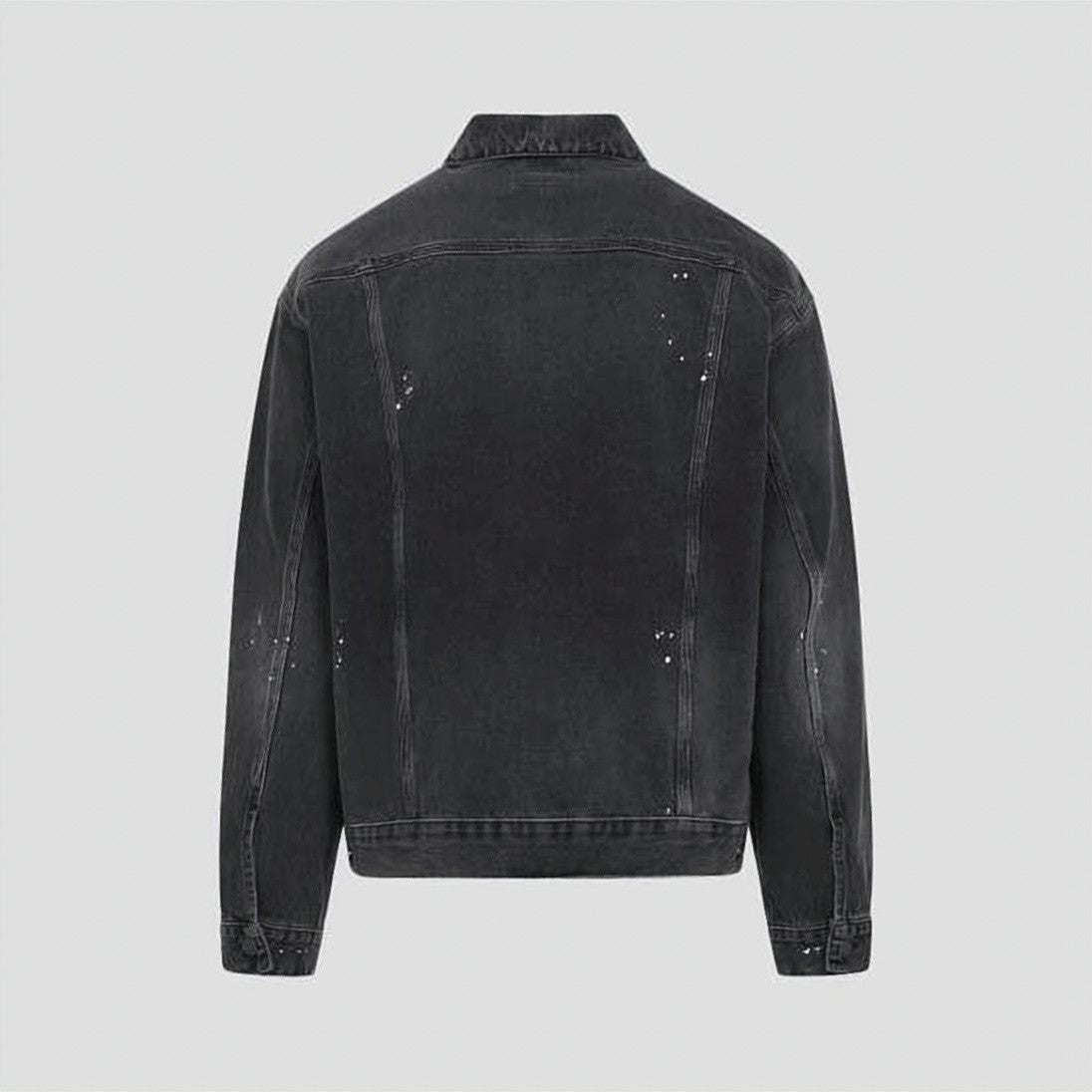 Carhartt Wip Denim Jacket With Classic Design And Paint Splatter Details