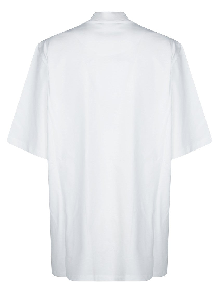 The Attico Short-Sleeved Relaxed Fit Cotton T-Shirt