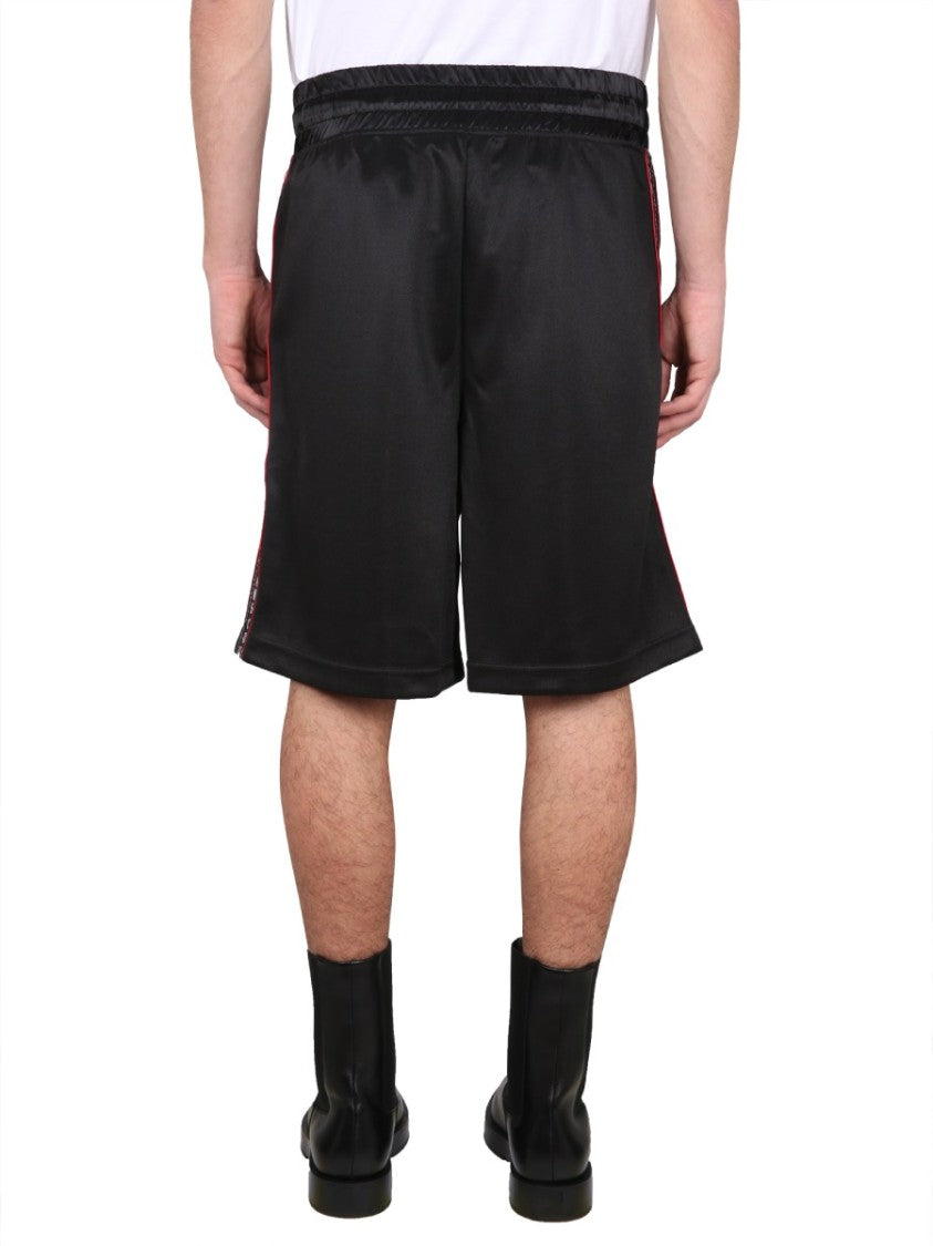 Versace Jeans Couture Bermuda Shorts With Logo Band