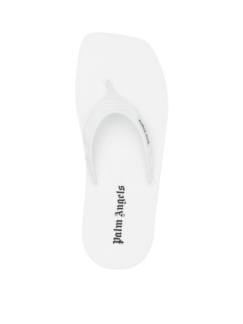 Palm Angels Logo Flip Flops Sandals