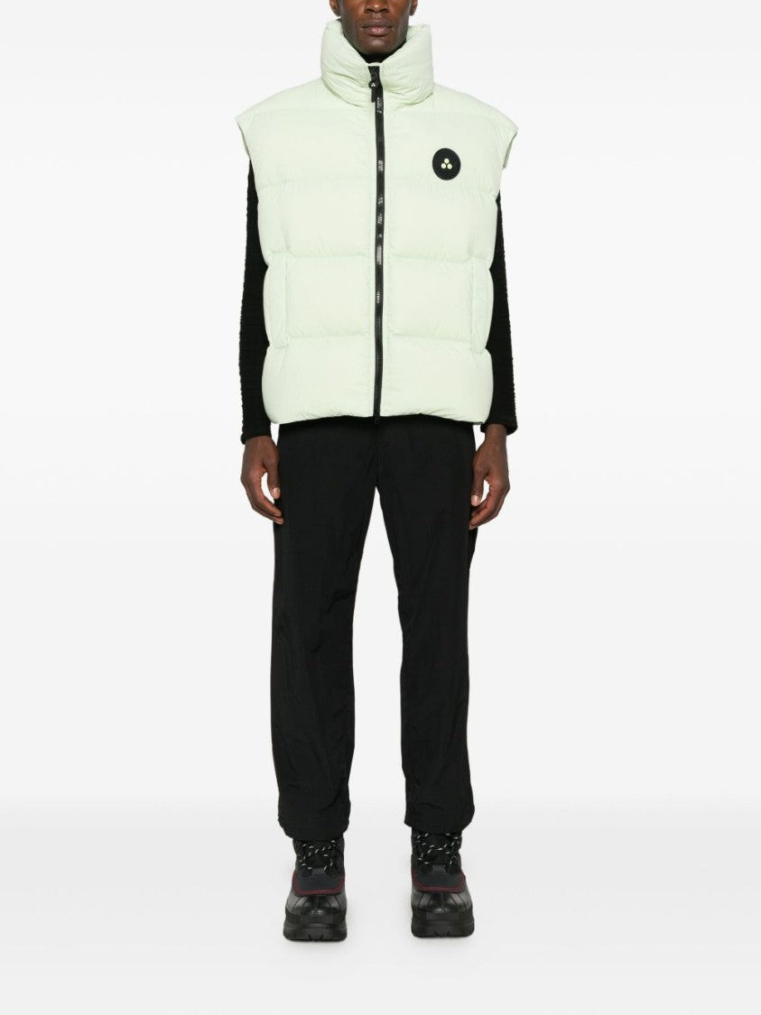 Peuterey Sleeveless Puffer Vest With High Collar