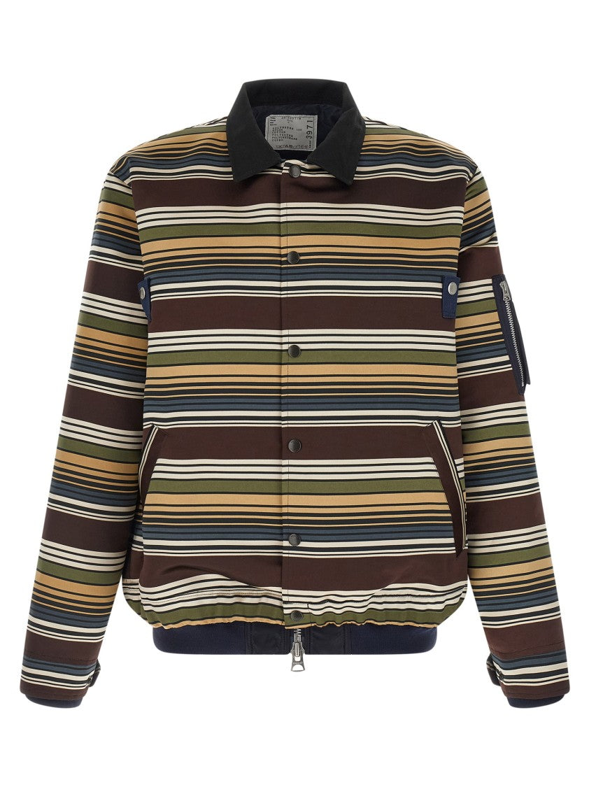 Sacai 'Horizontal Stripe' Blouson