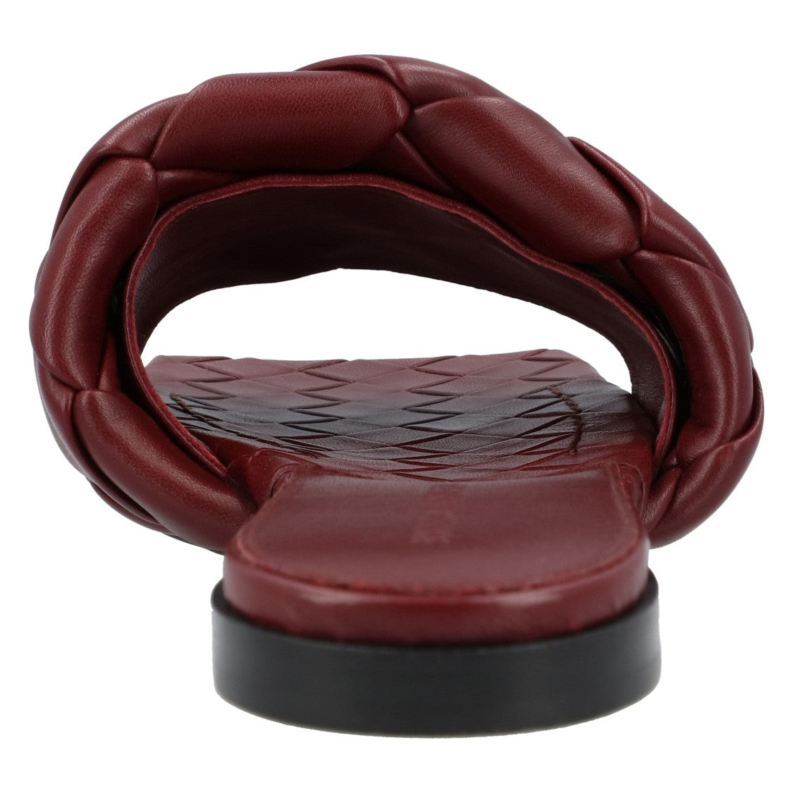 Bottega Veneta Lido Flat Sandal Red