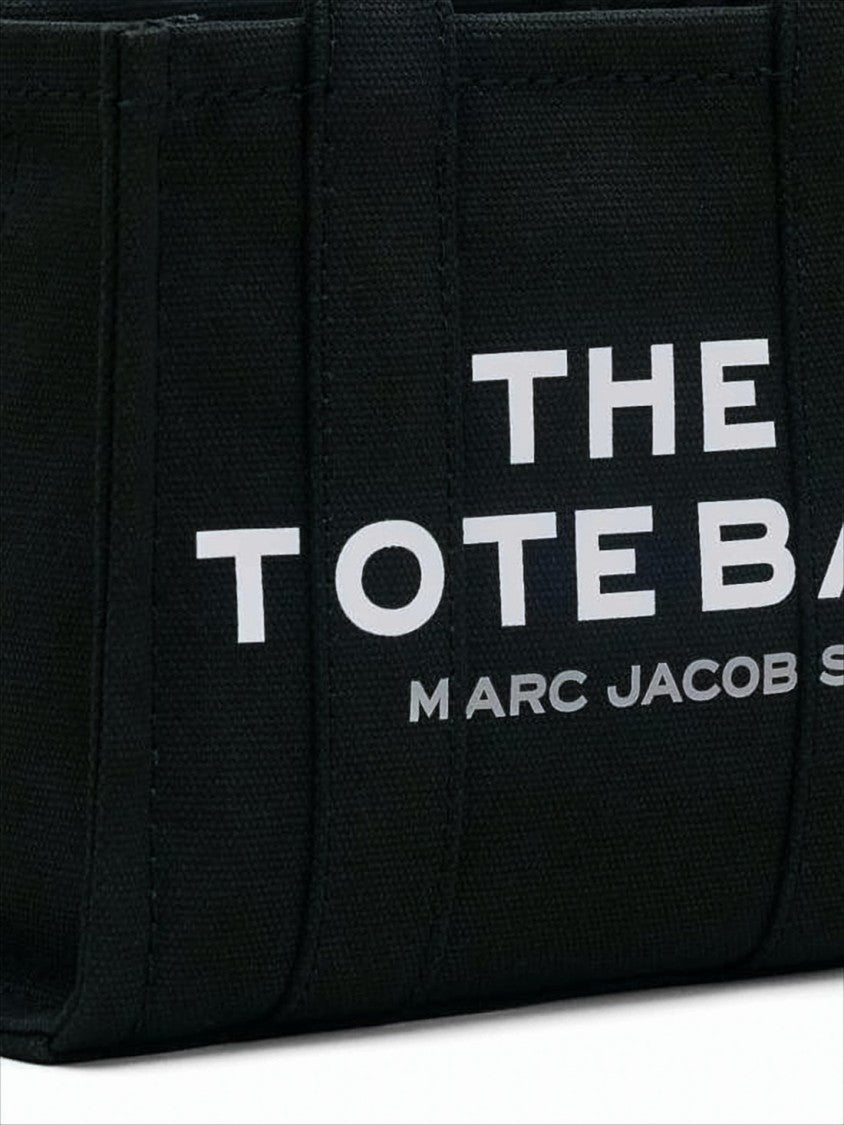 Marc Jacobs Compact Cotton Tote Bag With Carrying Options