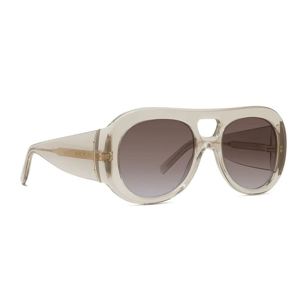 Givenchy Gv40128i Bold Pilot Sunglasses Beige