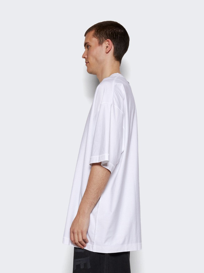 Vetements Inside Out Label Tee White