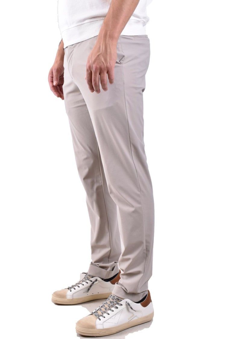 Rrd Beige Polyamide-Elastane Blend Casual Pants