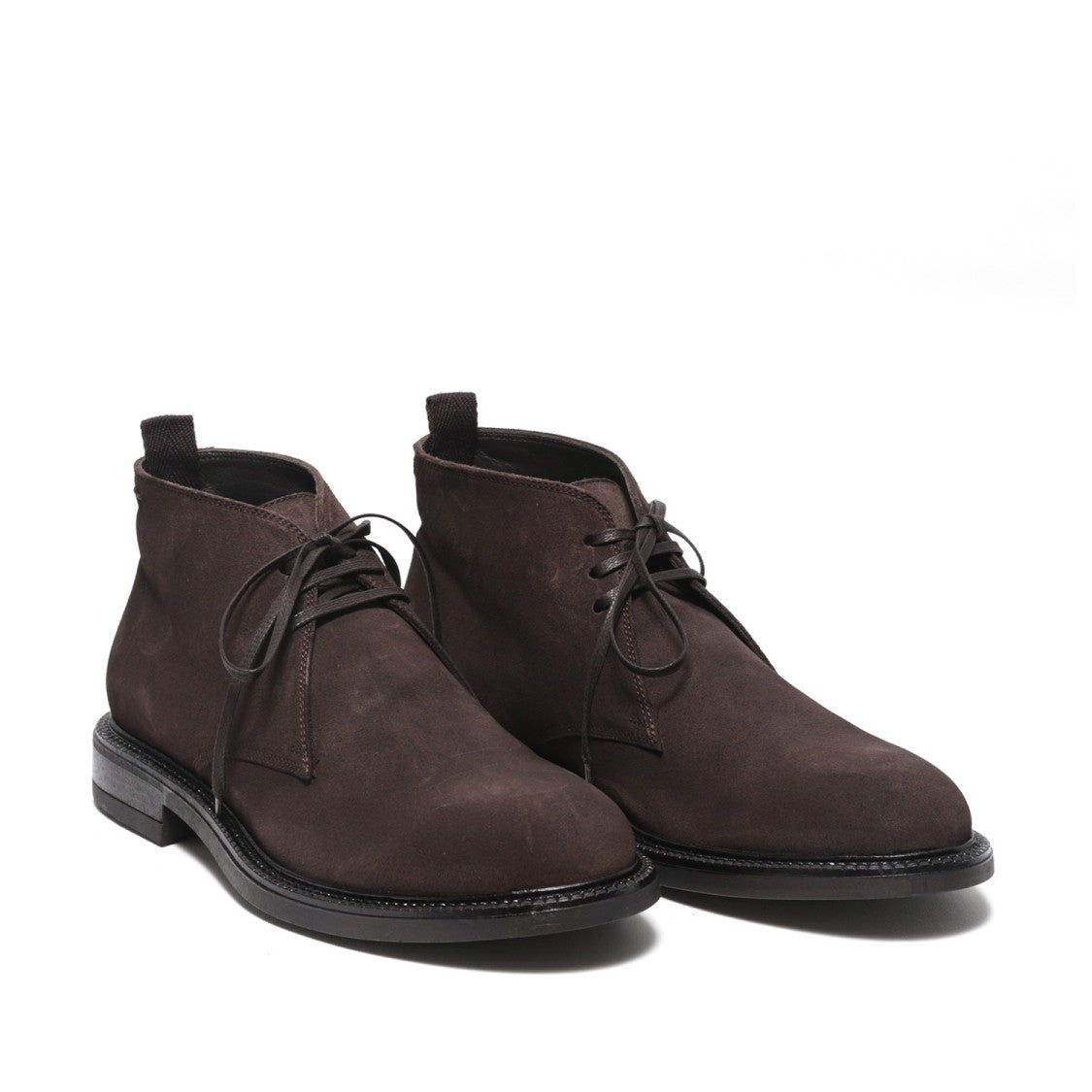 Alexander Hotto Ankle Boot In Raven Ebony Suede