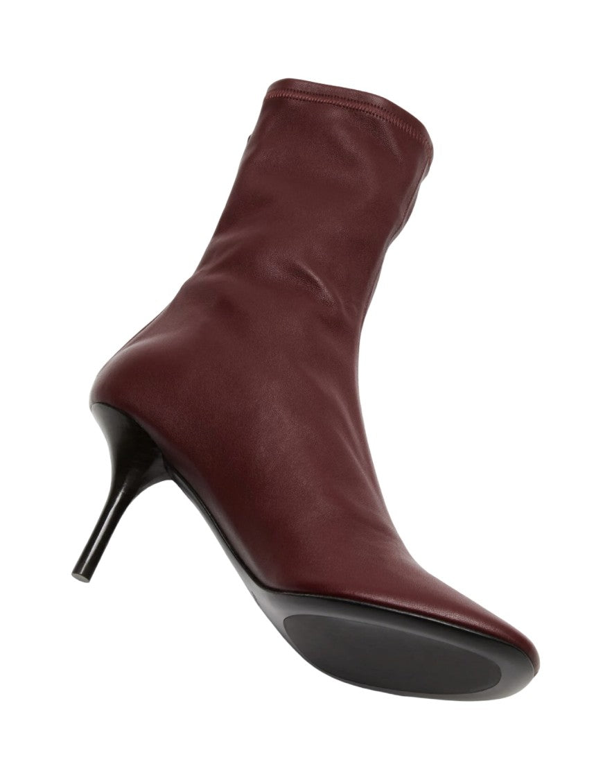 Acne Studios Back Ankle Boot Pelle Vino