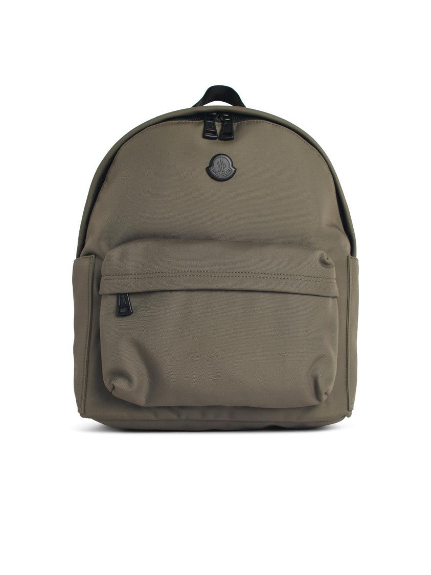 Moncler 'New Pierrick' Green Polyamide Blend Backpack