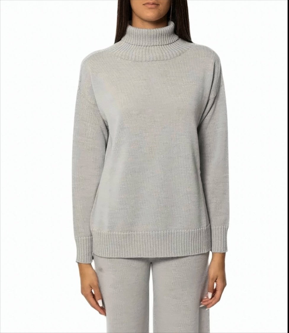 Max Mara Relaxed-Fit Turtleneck Sweater In Soft Virgin Wool