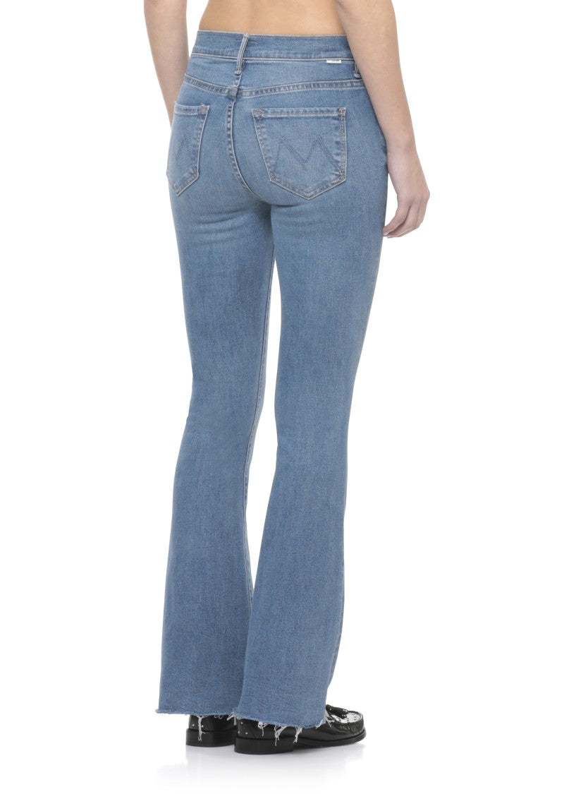 Mother Blue The Weekender Fray Jeans