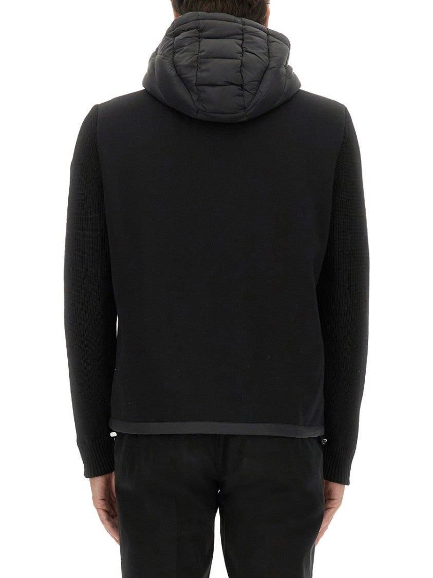 Colmar Originals Hooded Jacket With Knitted Sleeves