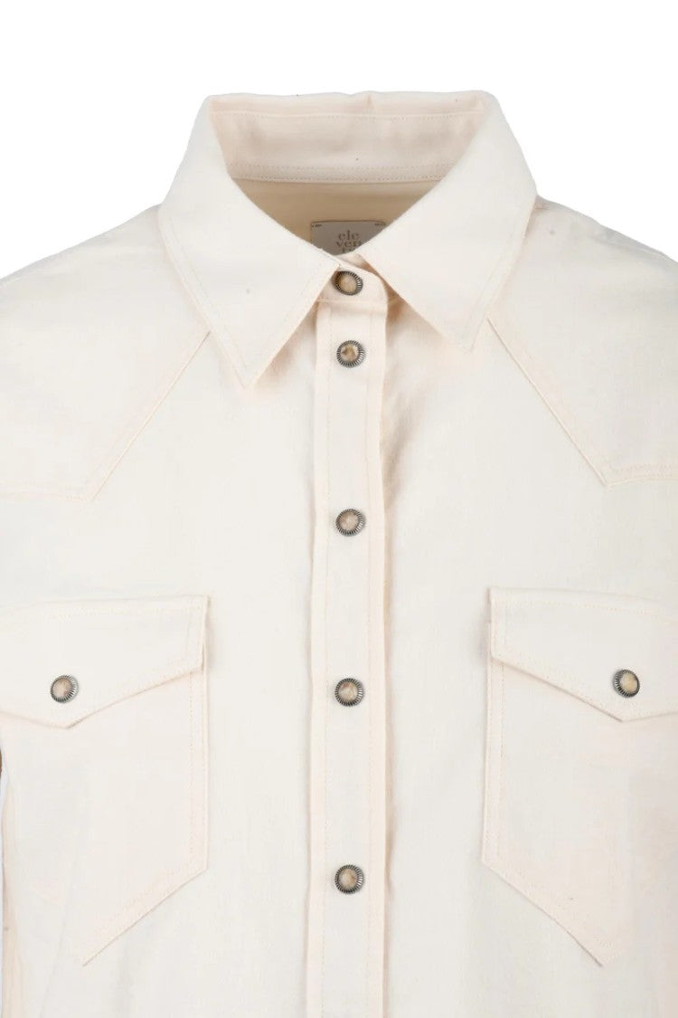 Eleventy Cotton Shirt - White