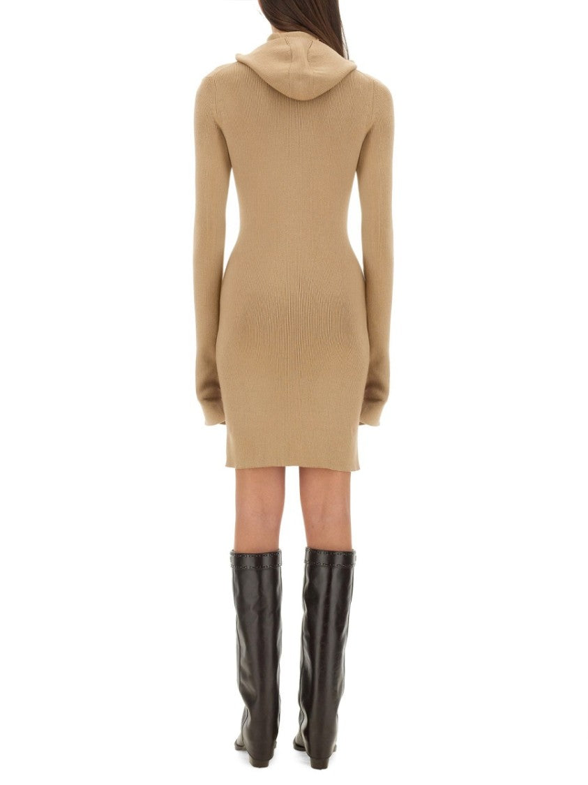 Fendi Slim-Fit Wool And Silk Dress