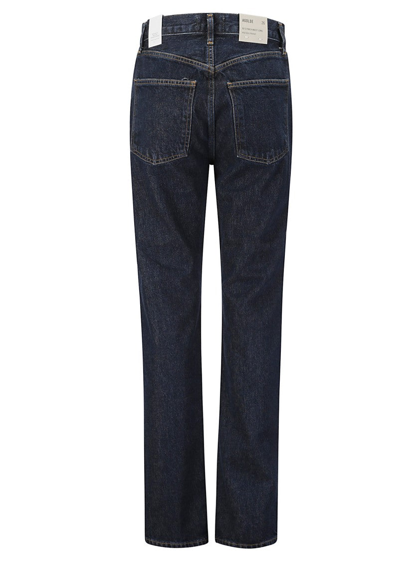 Agolde 90'S Pimch Waist Long In Polished