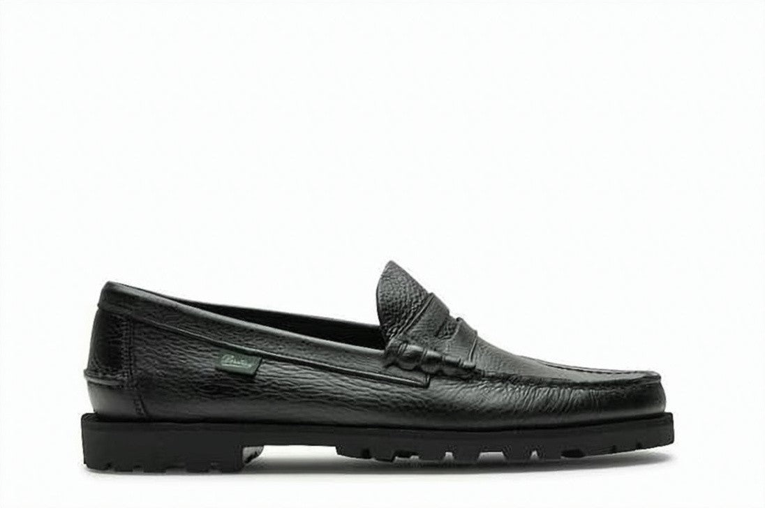 Paraboot Moccasin-Style Leather Loafers With Penny Strap