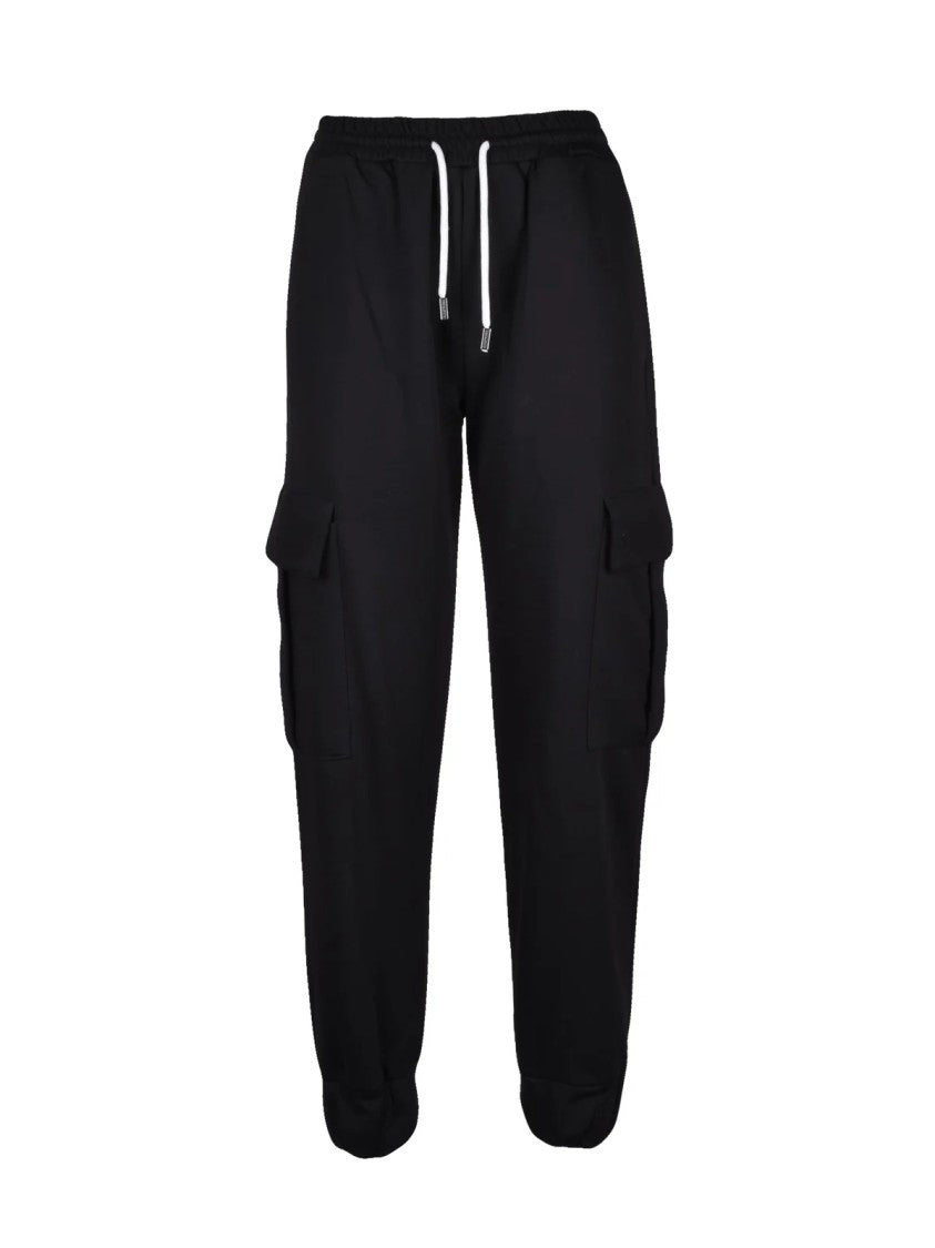 Sunstripes Tracksuit Pants With Elastic Waistband And Cargo Pockets