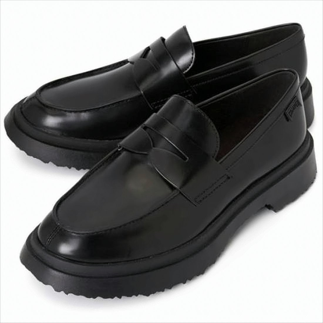 Camper Calf Leather Penny Loafers