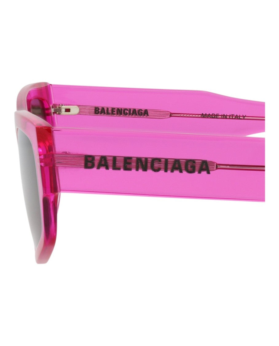 Balenciaga Square-Frame Recycled Acetate Sunglasses