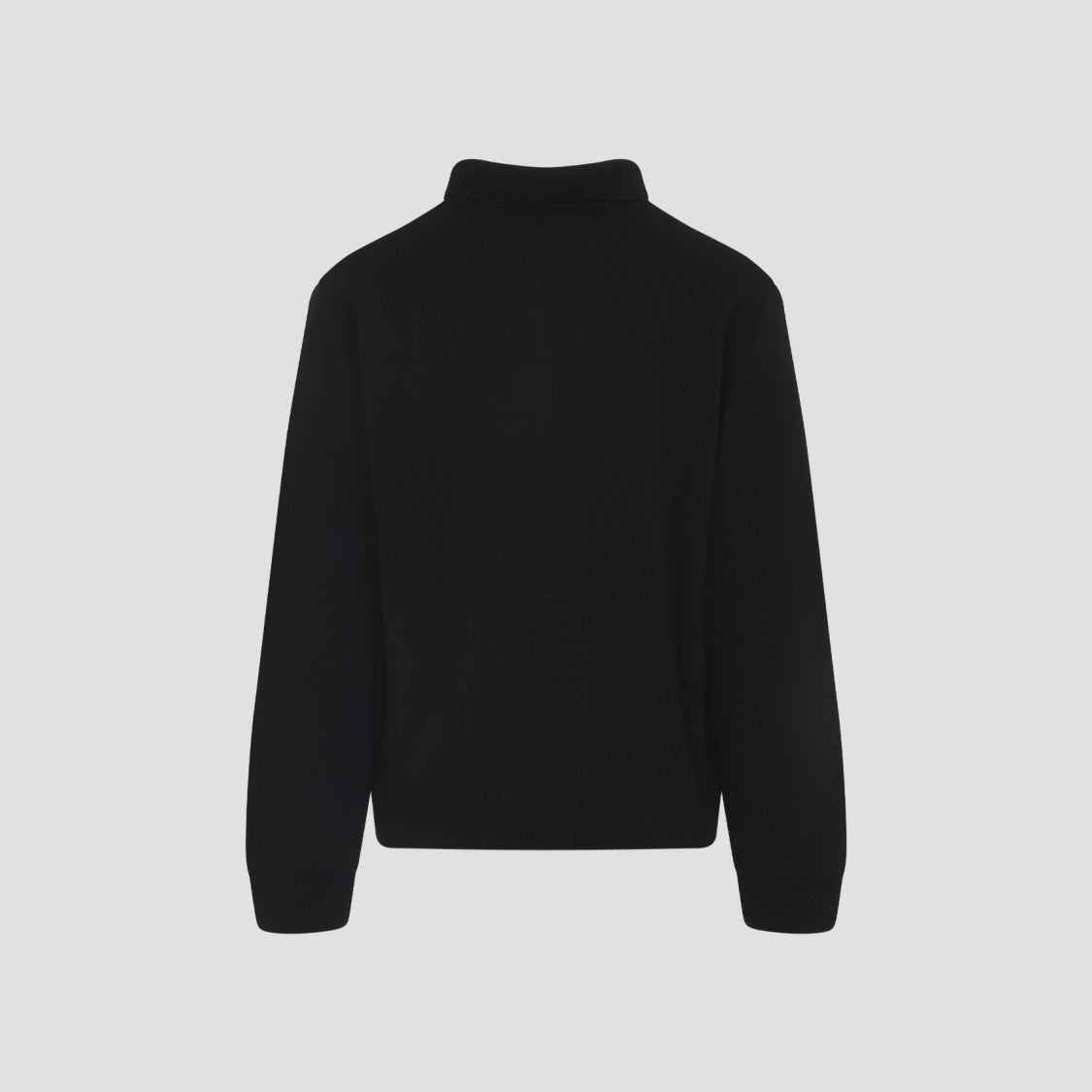 Carhartt Wip Graphite Grey Cardigan With Pointed Collar