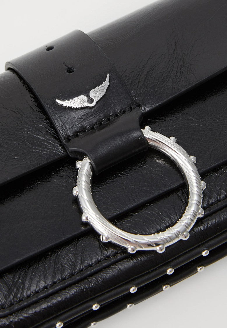 Zadig & Voltaire Vintage Patent Leather Zip Wallet