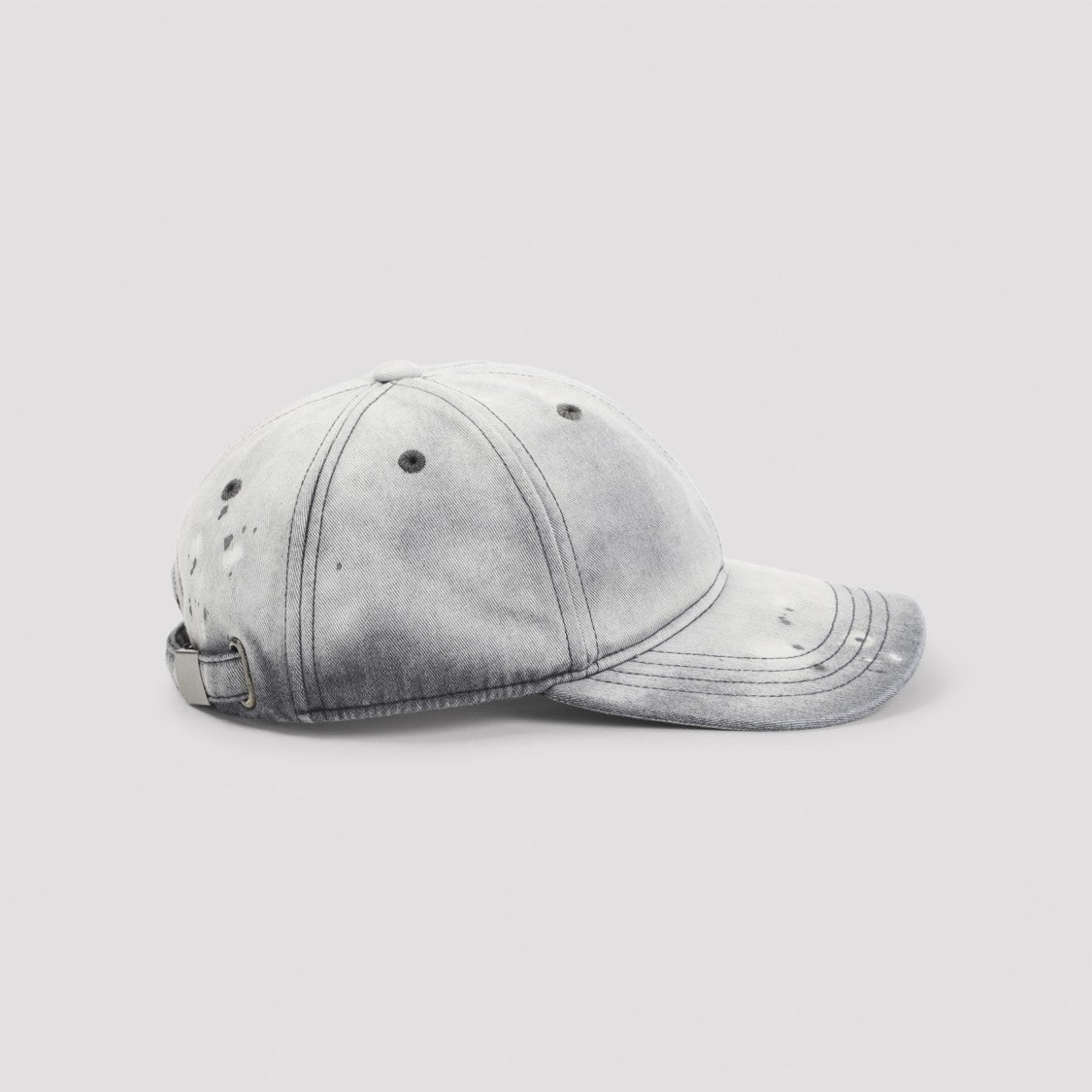 Our Legacy Grey Polyester Cotton Cap