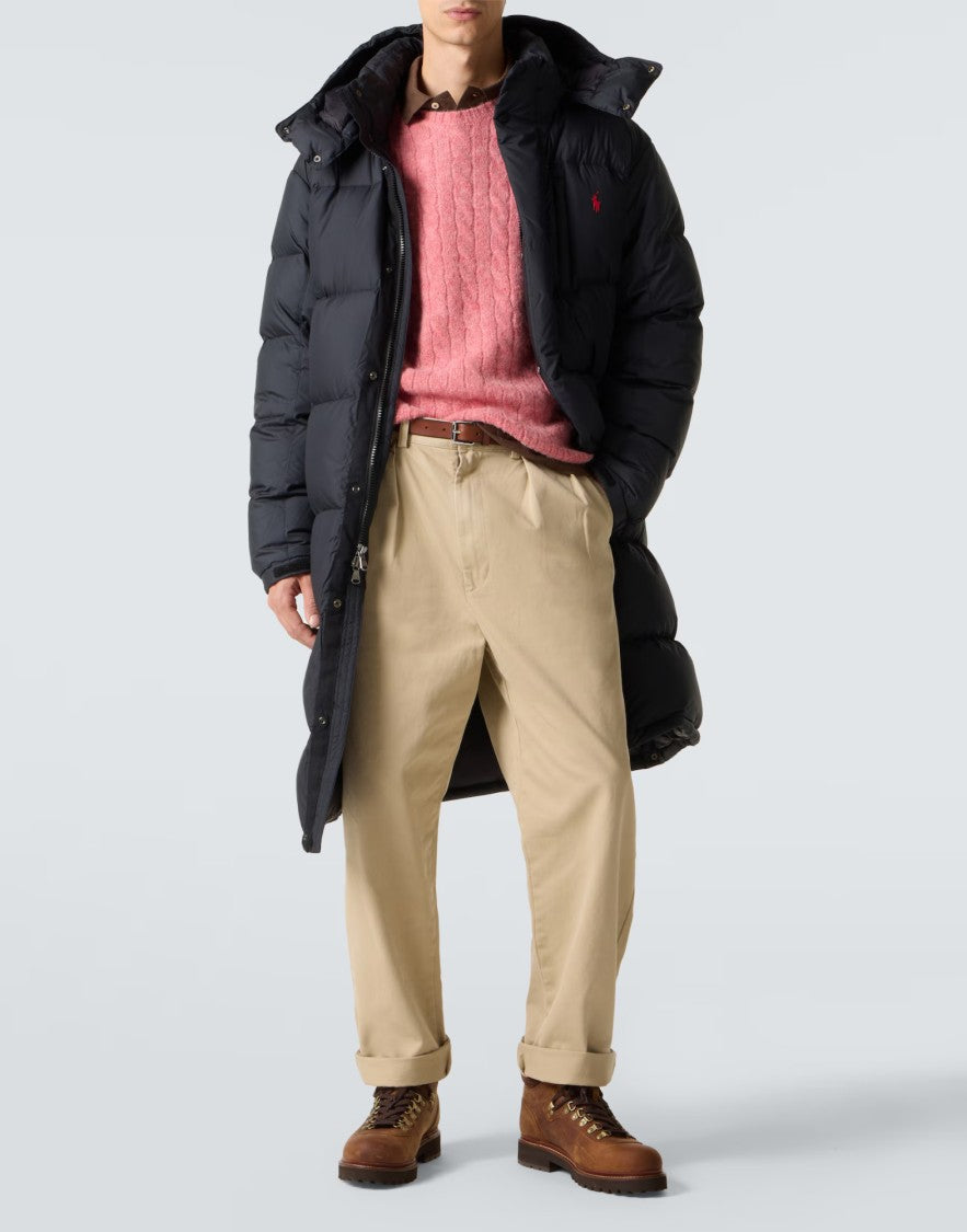 Polo Ralph Lauren Gorham Logo Long Jacket Down Coat