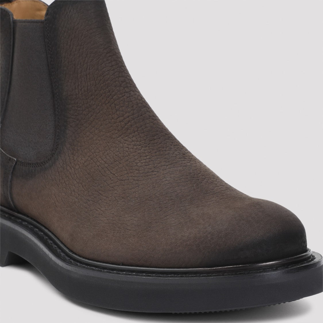 Church's Ebony Brown Calf Leather Leicester Ankle Boots