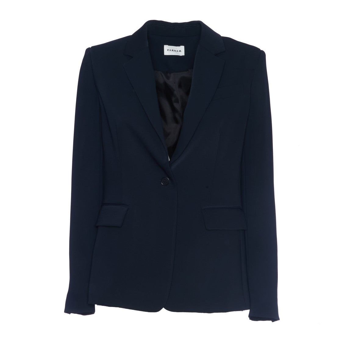 Parosh Single-Breasted Blazer With Tailored Silhouette And Classic Lapel