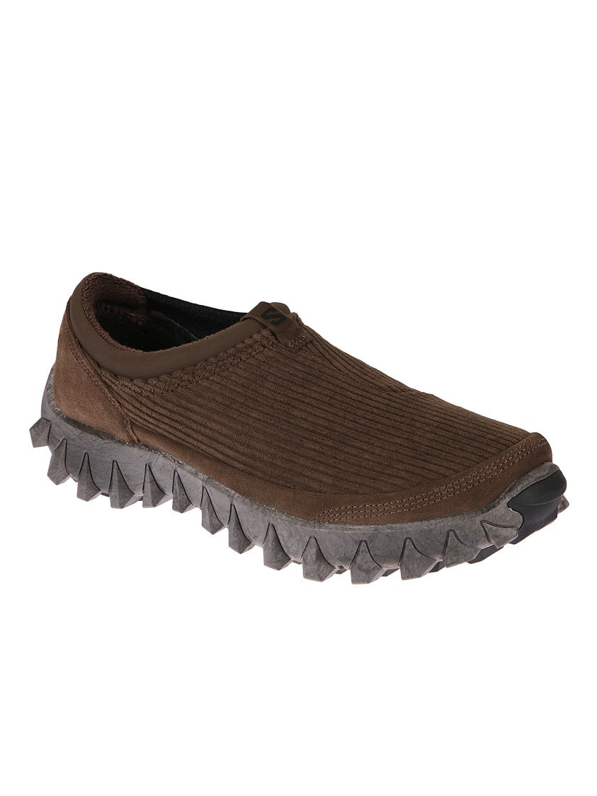 Salomon Textured Slip-On Sneakers With Rugged Sole Design