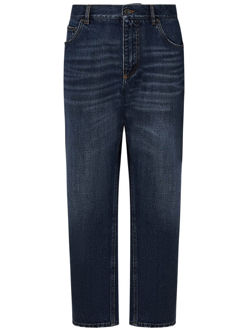 Dolce & Gabbana Loose Fit Denim Jeans