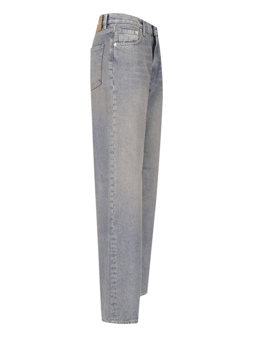 Haikure Blue Korea Cotton Denim Jeans