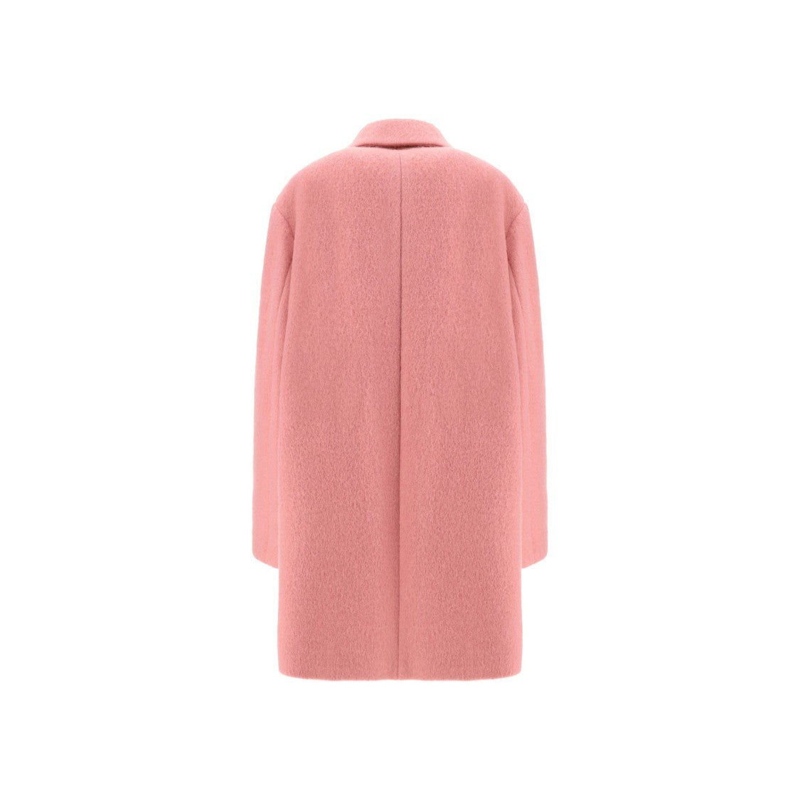 Jil Sander Wool Kaban Coat With Notched Collar